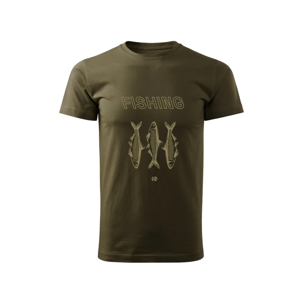 Tričko BENNON FISHING Short Sleeve, zelená
