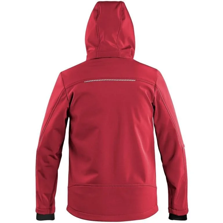 Bunda CXS STRETCH, dětská, softshell, červená - Obrázek 2