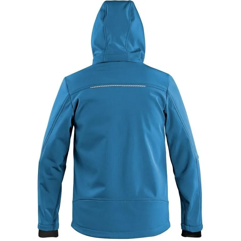 Bunda CXS STRETCH, dětská, softshell, středně modrá - Obrázek 2