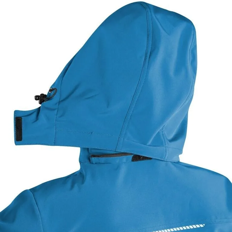Bunda CXS STRETCH, dětská, softshell, středně modrá - Obrázek 4