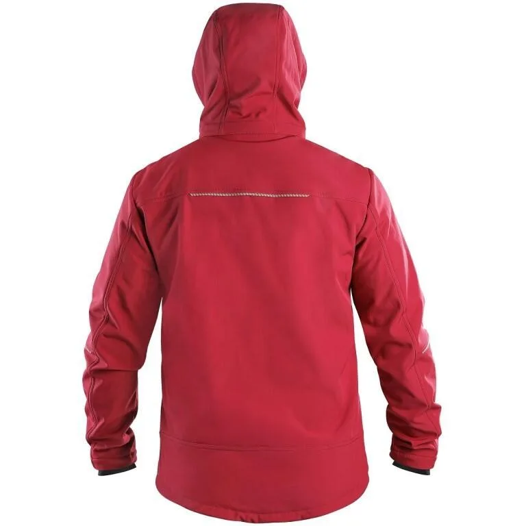Bunda CXS STRETCH, pánská, softshell, červená - Obrázek 2
