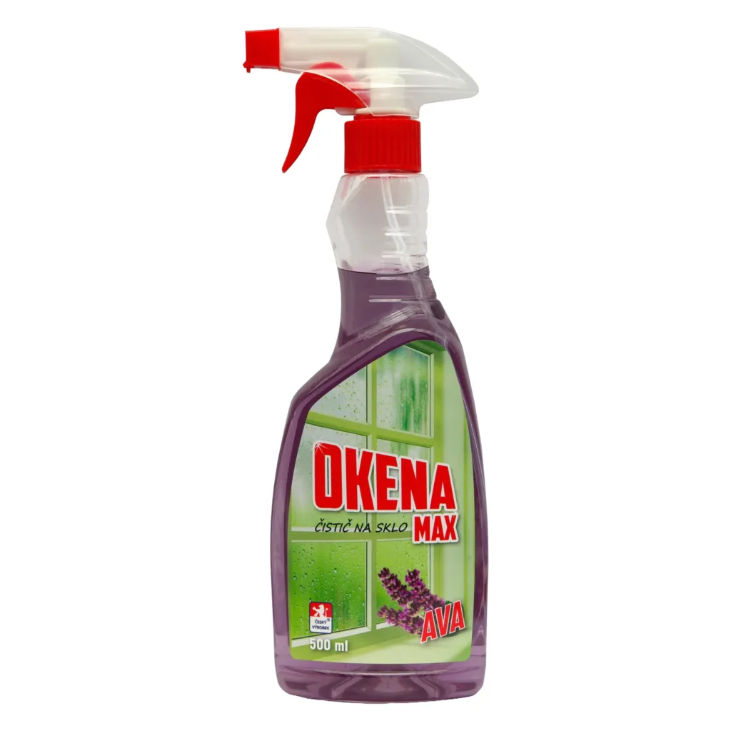 Čistič oken Okena Max, Levandule, 500ml