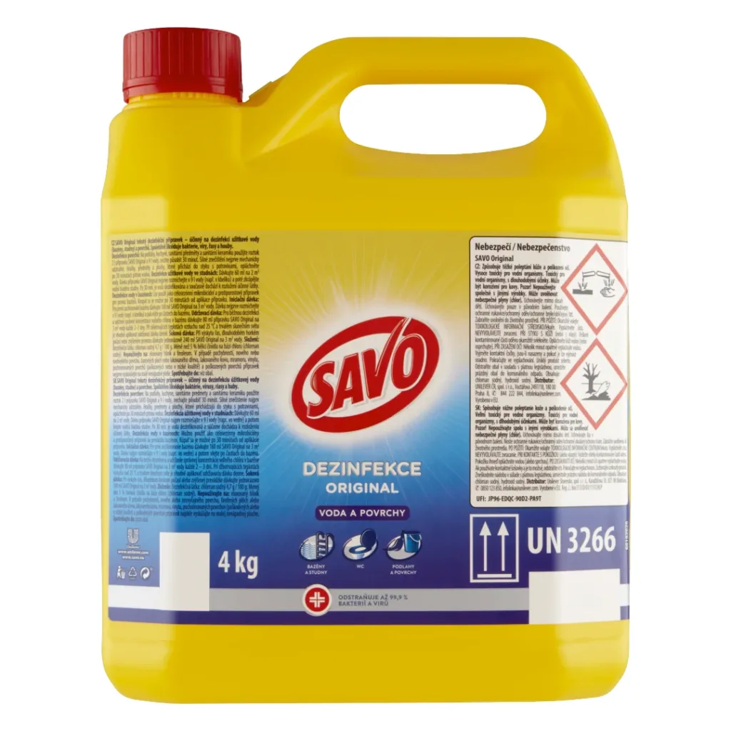 Dezinfekční prostředek SAVO ORIGINÁL 4kg