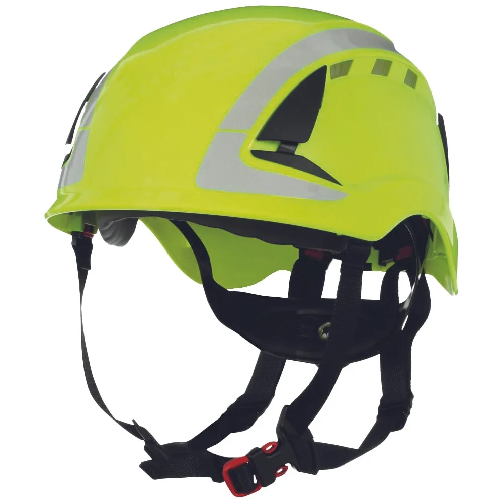 Přilba CERVA 3M SecureFit X5000V-CE, ventil, HV zelená