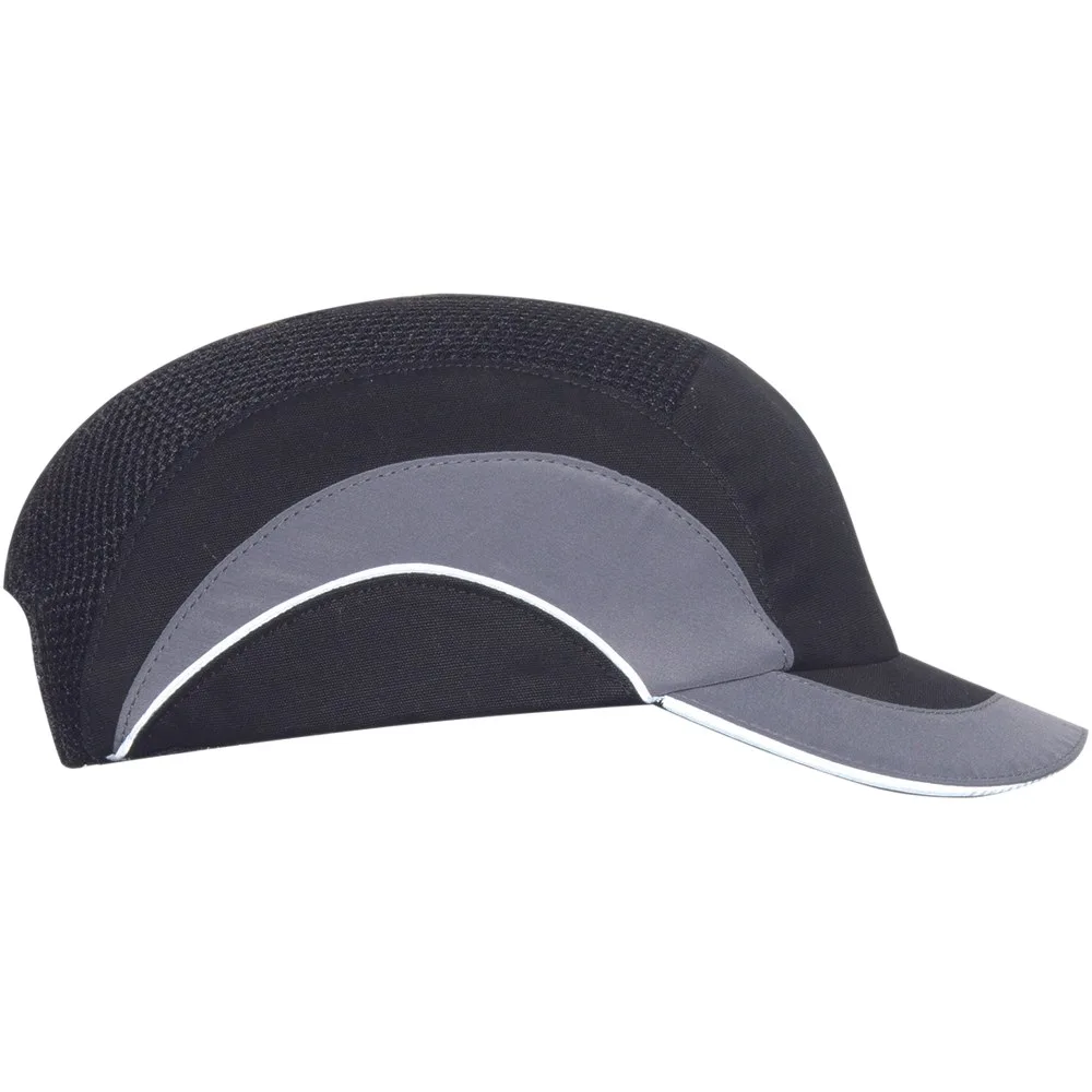 Čepice CERVA JSP HARDCAP A1+ 5cm, vyztuž, antracit/černá