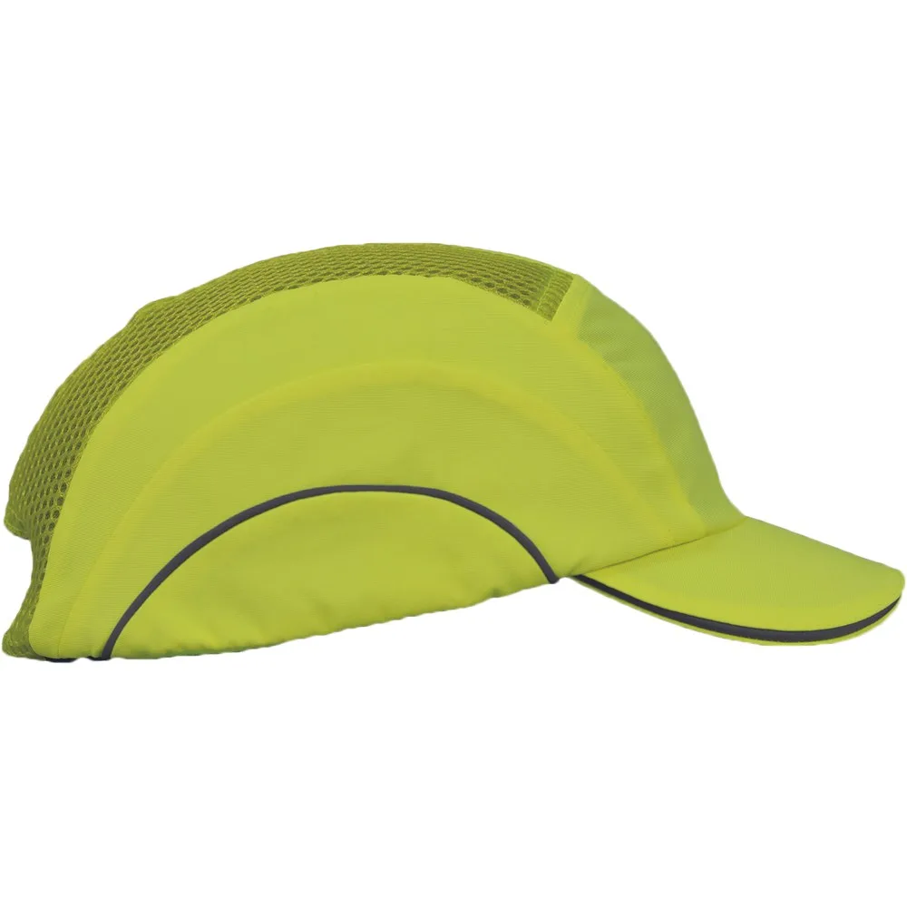Čepice CERVA JSP HARDCAP A1+ 5cm, vyztuž, HV žlutá