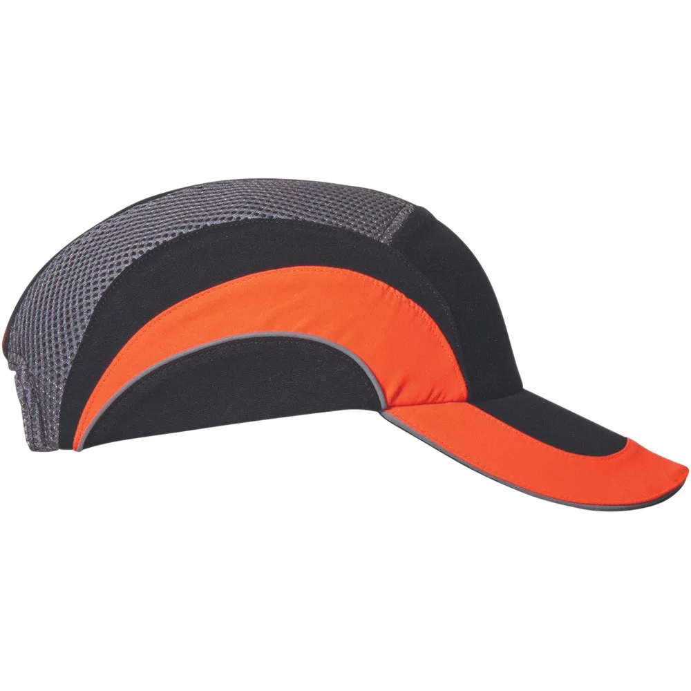 Čepice CERVA JSP HARDCAP A1+ 7cm, vyztuž, HV oranžová