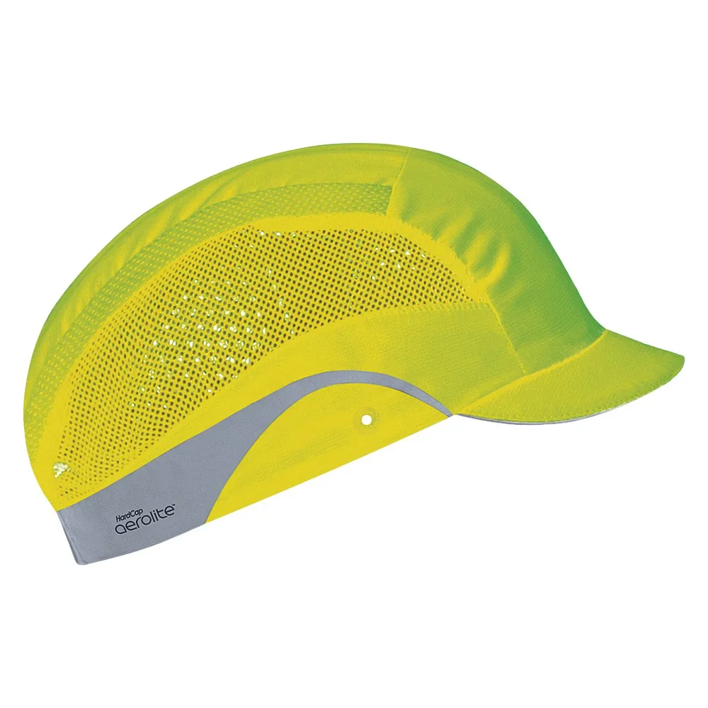 Čepice CERVA JSP HARDCAP AEROLITE 2,5, cm vyztuž, HV žlutá