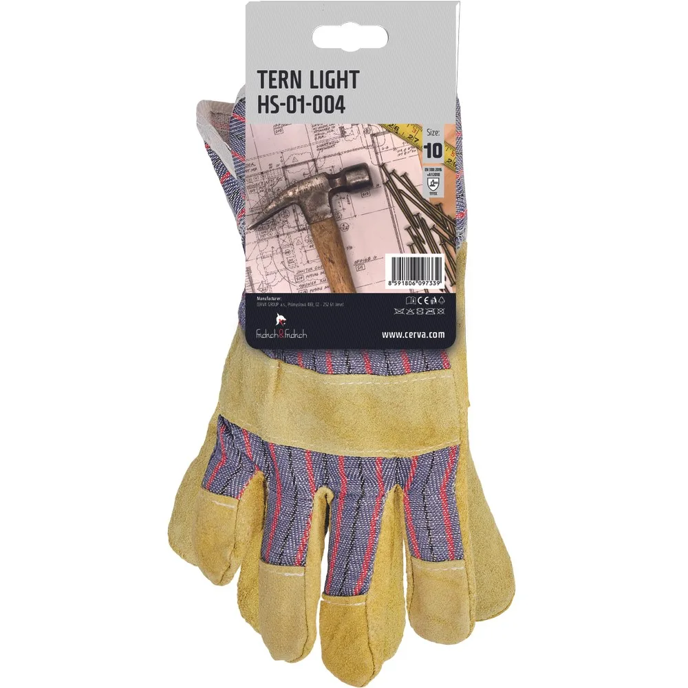 Rukavice CERVA FF TERN LIGHT, blistr