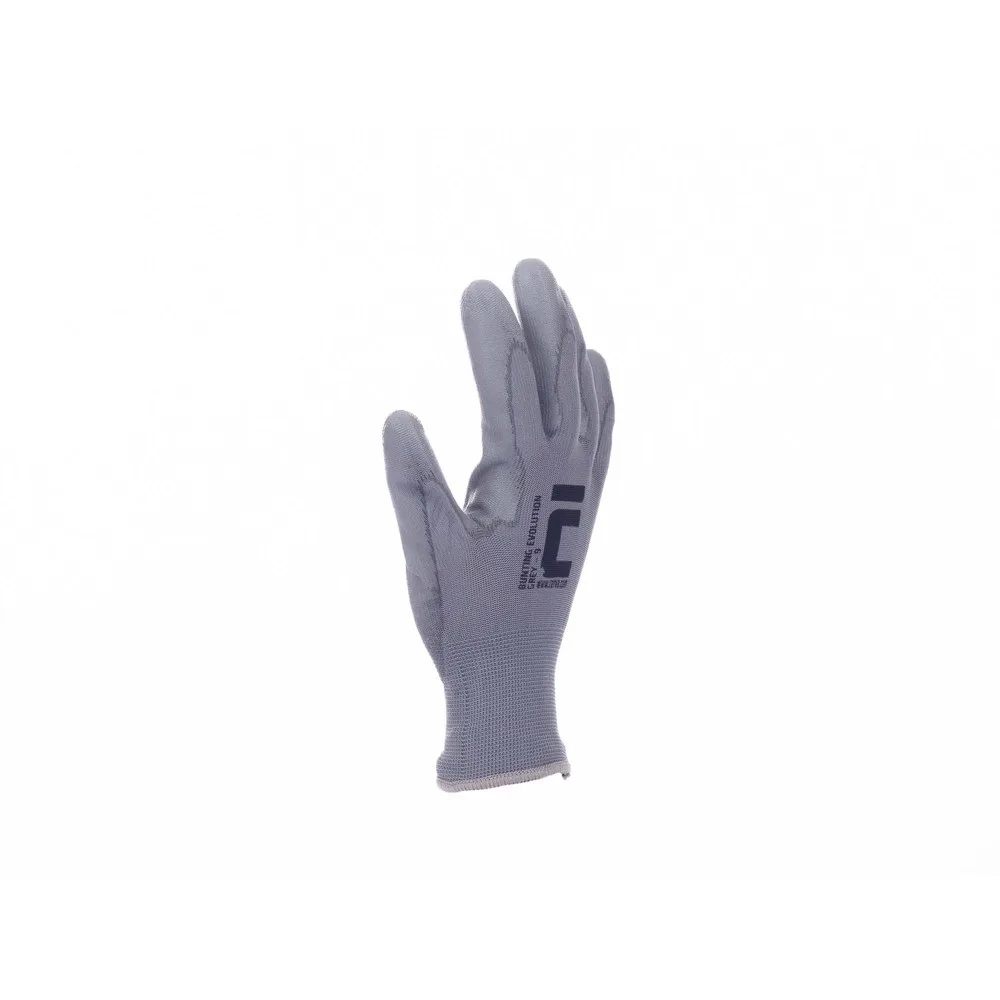 Rukavice CERVA BUNTING EVOLUTION GREY, PU - Obrázek 2