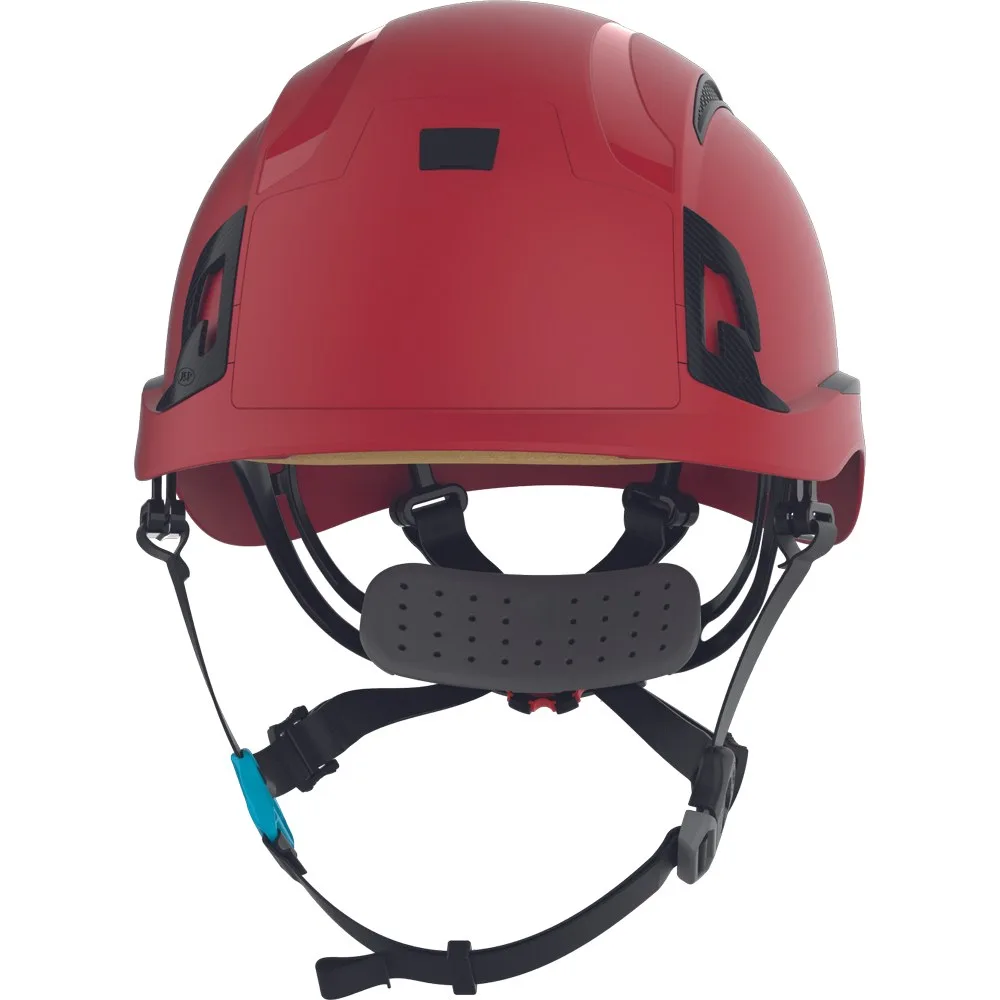 Přilba CERVA JSP EVO ALTA SkyWorker WR, ventil, červená