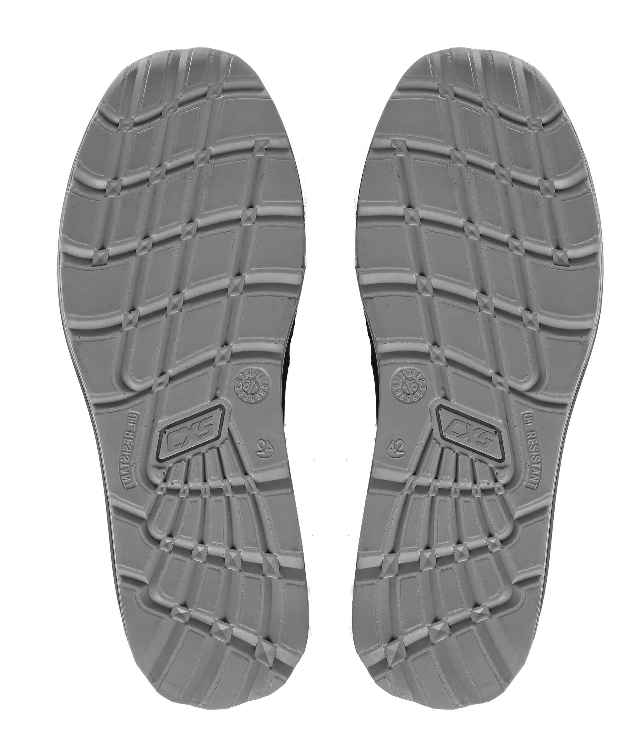 Polobotky CXS TEXLINE RAVA O1, černo-šedá - Obrázek 3