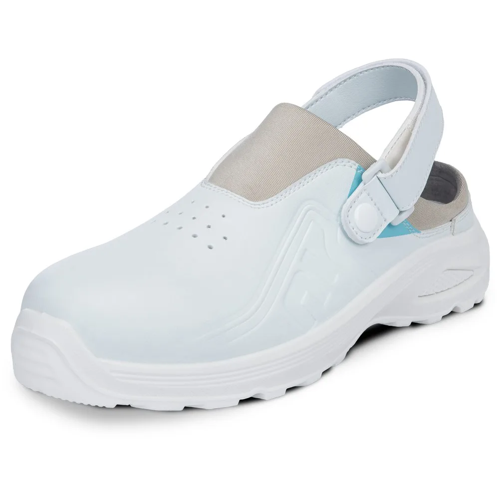 Pantofle CERVA HYGOSAFE OB ESD SR, pantofel, bílá