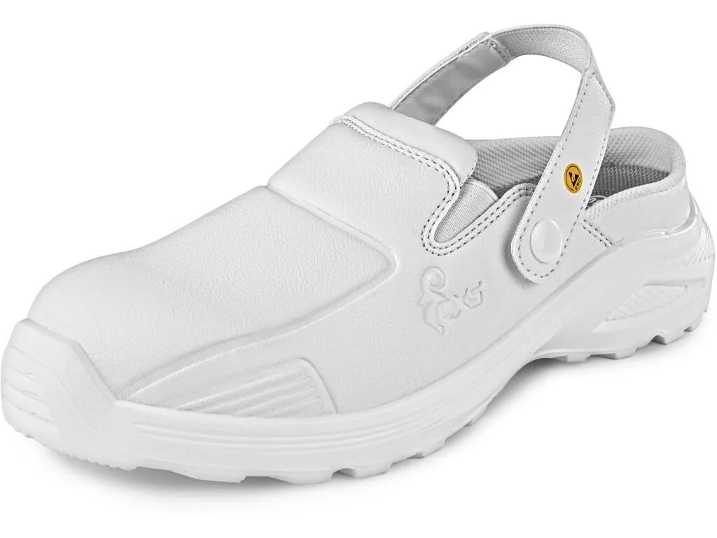 Obuv nazouvák CXS WHITE ADDA OB ESD