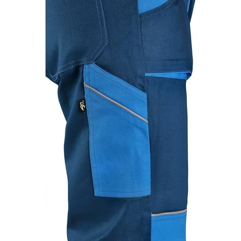 Kalhoty do pasu CXS LUXY JOSEF, pánské, modro-modré - Obrázek 4