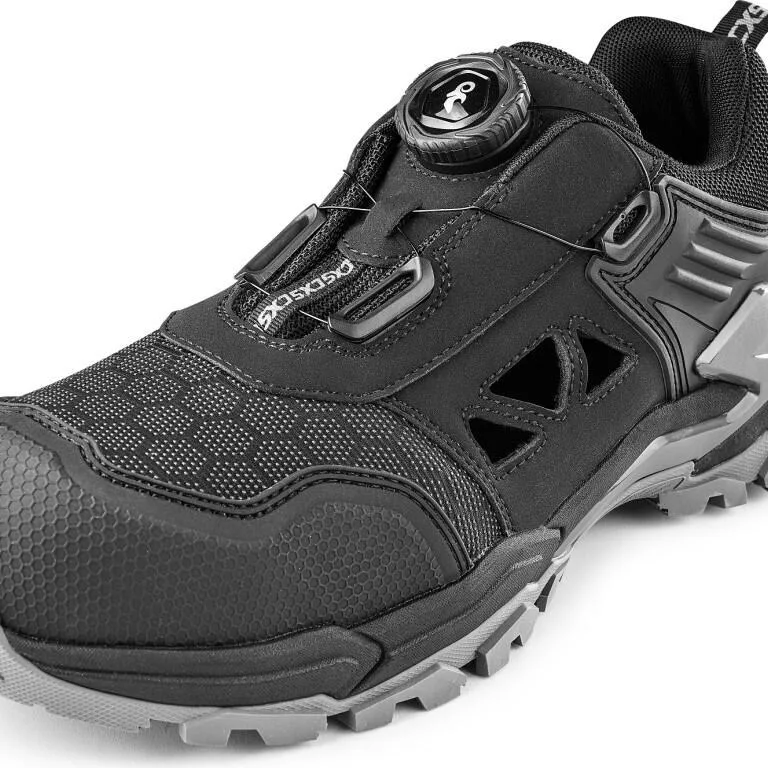 Obuv pref. polobotka CXS PU-TECH BOREX S1PS, pánská, černo-šedá