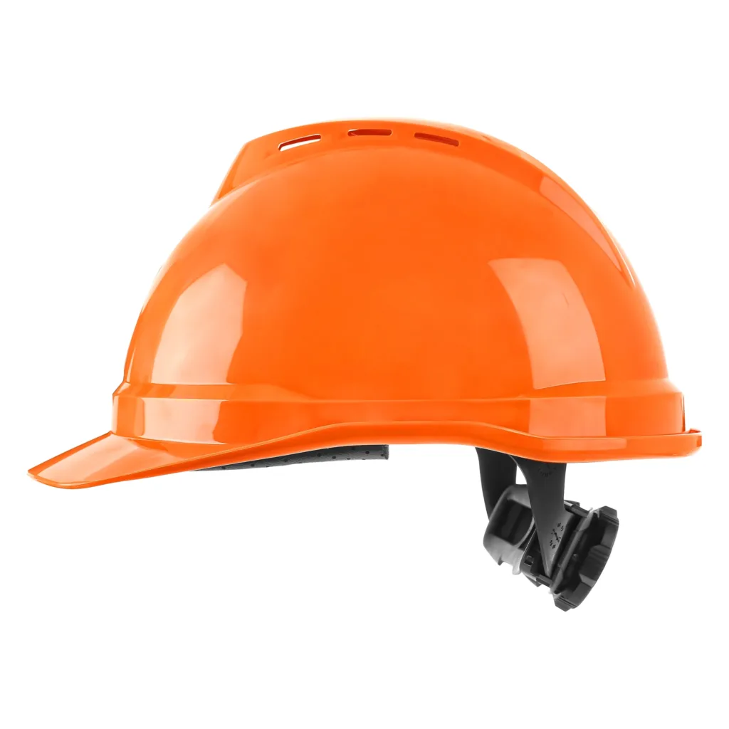 Přilba MSA V-Gard 500 větraná, oranžová
