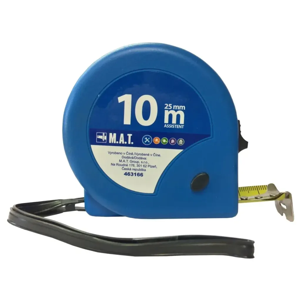 Metr stáčecí 10 m / 25 mm ASSISTENT