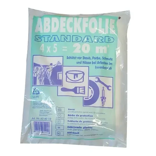 Fólie zakrývací 4 × 5 m DEN BRAVEN