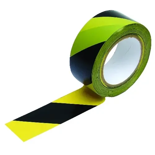 Páska výstražná 48 mm × 33 m, žluto-černá, samolepicí
