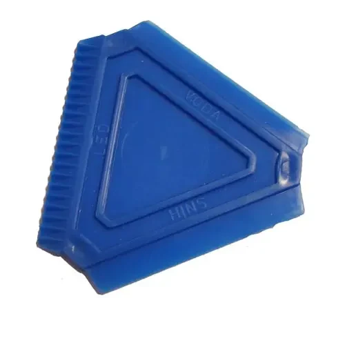 Škrabka na led trojúhelníková 8 cm, mix barev
