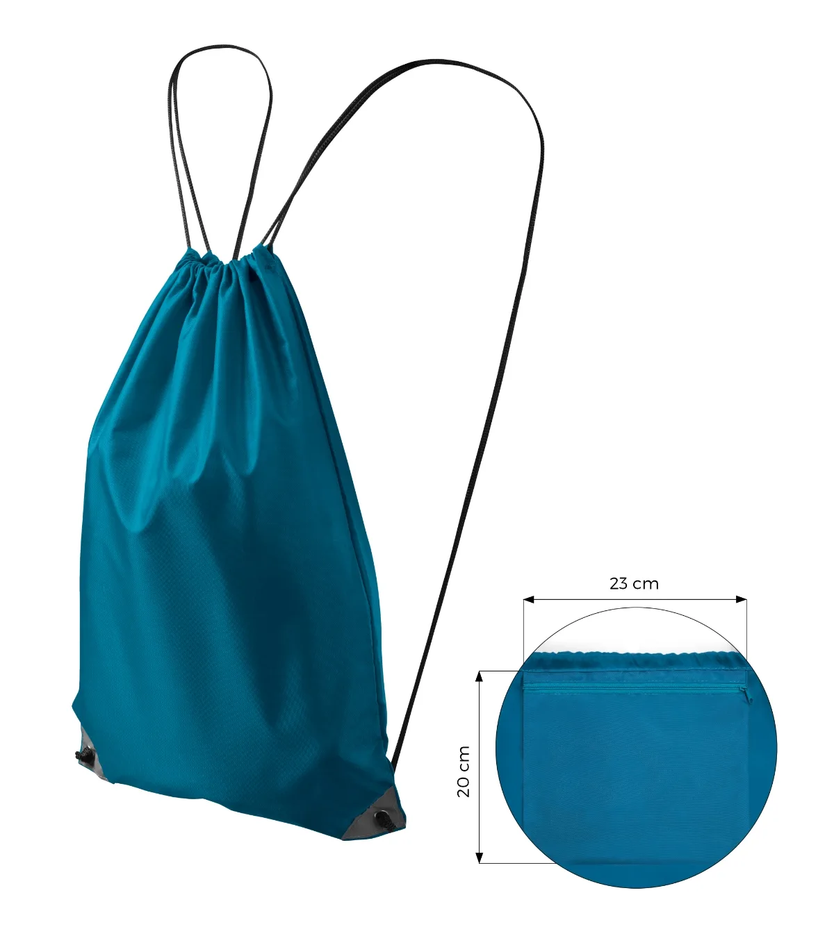 Batoh MALFINI Energy 912, unisex, petrolejová - Obrázek 3