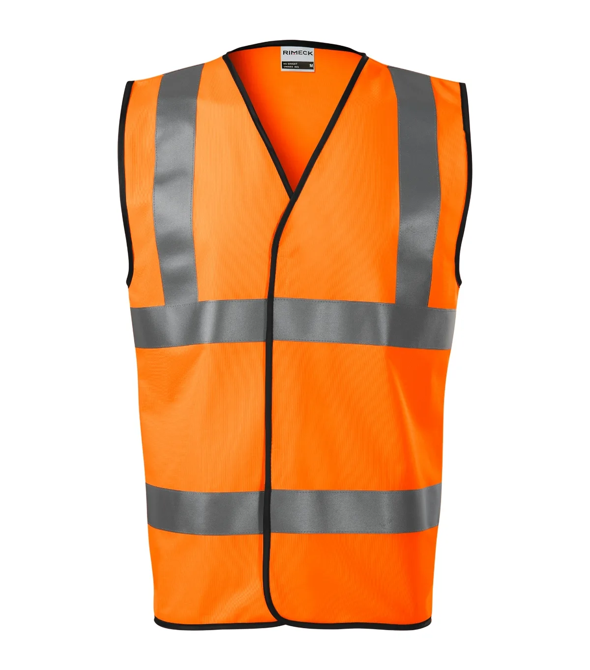 Bezpečnostní vesta RIMECK HV Bright 9V3, unisex, fluorescenční oranžová - Obrázek 2