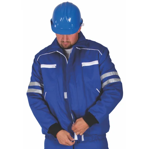 Blůza TRADETEX 8752, pánská, výška 182 cm, středně modrá, pohled 2