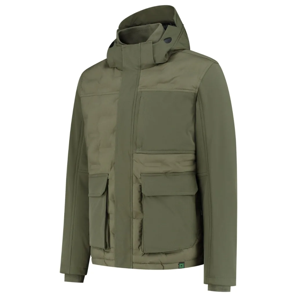 Bunda TRICORP Puffer Jacket Rewear T56, unisex, army