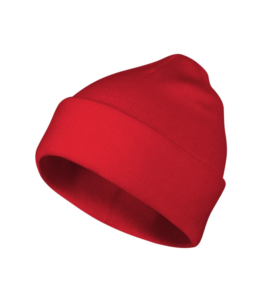 Čepice MALFINI Beanie 315, unisex, červená
