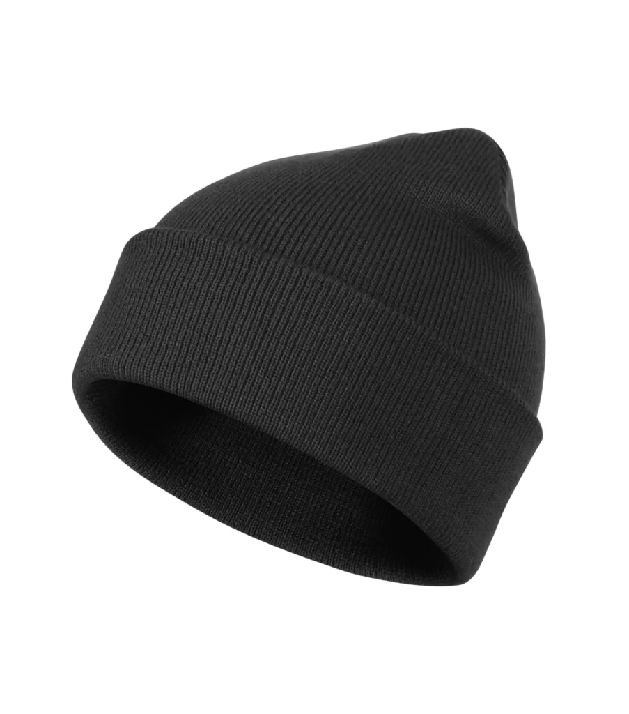 Čepice MALFINI Beanie 315, unisex, ebony gray