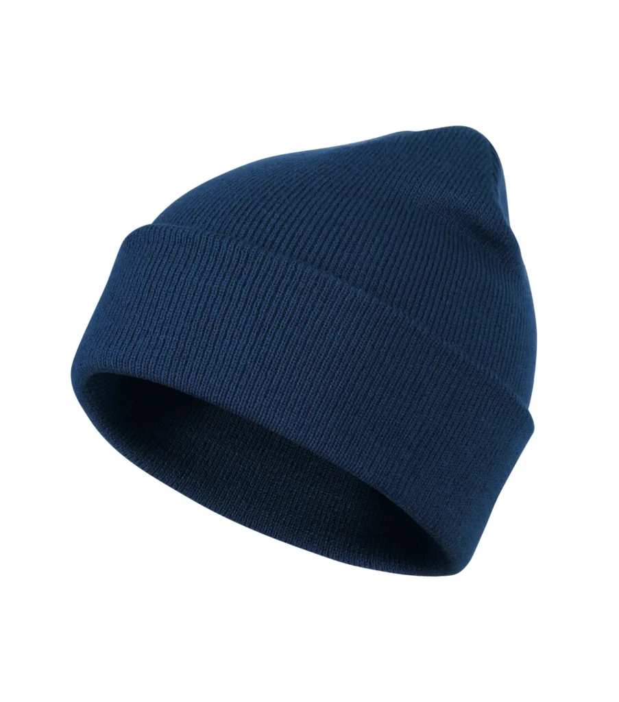 Čepice MALFINI Beanie 315, unisex, půlnoční modrá