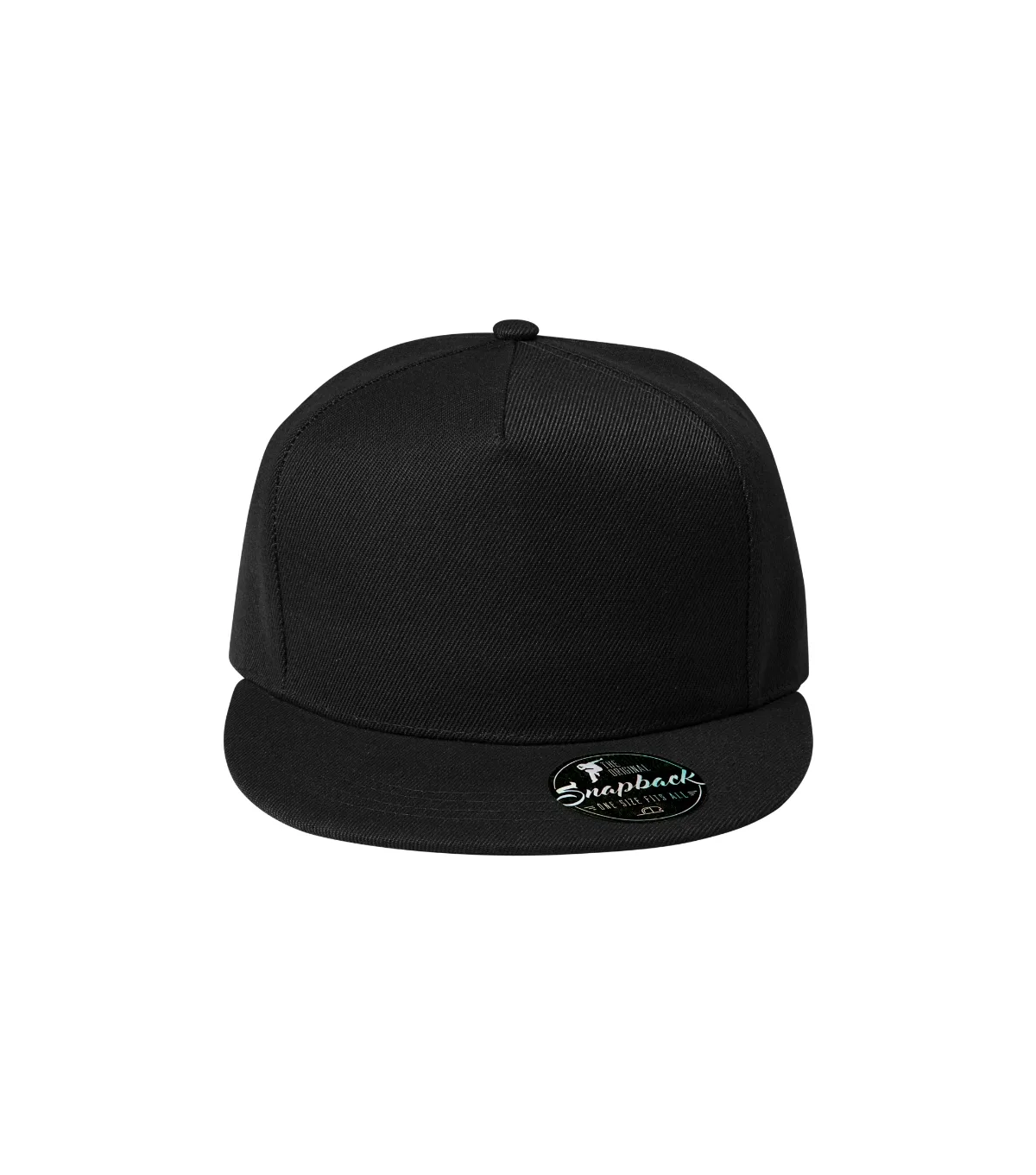 Čepice MALFINI Rap 5P 301, unisex, černá - Obrázek 2