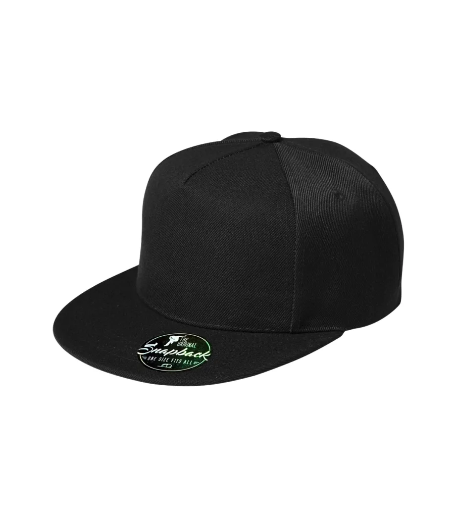 Čepice MALFINI Rap 5P 301, unisex, černá