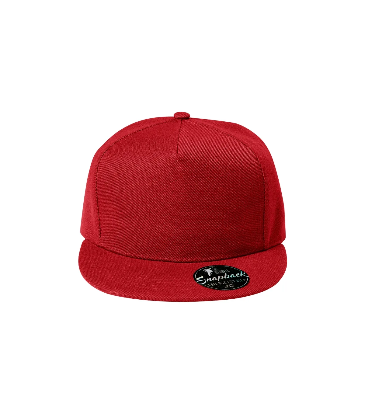 Čepice MALFINI Rap 5P 301, unisex, červená - Obrázek 2