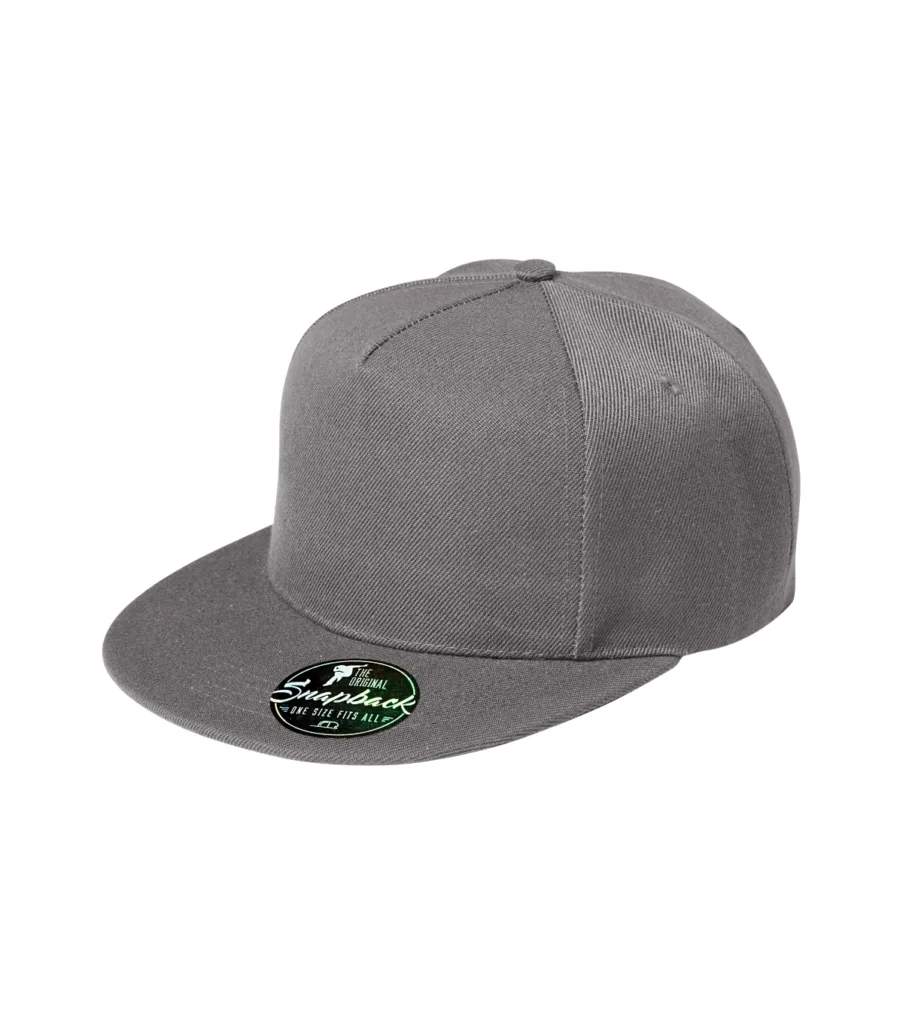 Čepice MALFINI Rap 5P 301, unisex, starostříbrná
