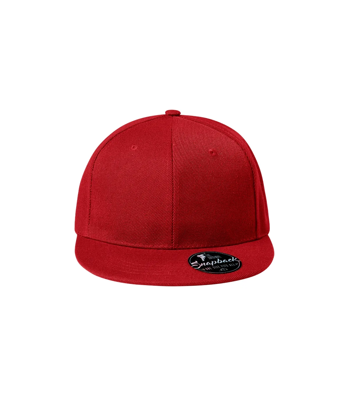 Čepice MALFINI Rap 6P 302, unisex, červená - Obrázek 2