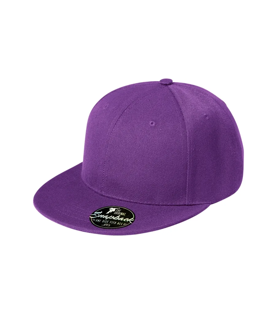Čepice MALFINI Rap 6P 302, unisex, fialová