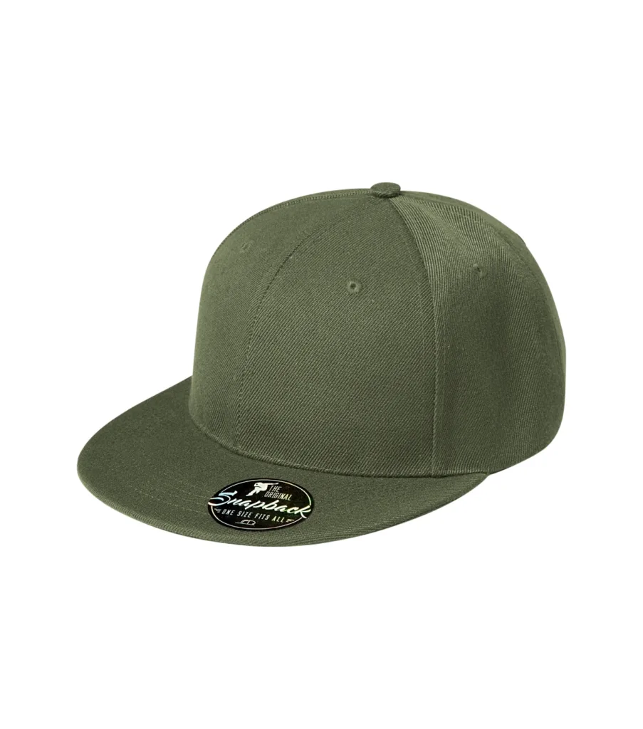 Čepice MALFINI Rap 6P 302, unisex, khaki