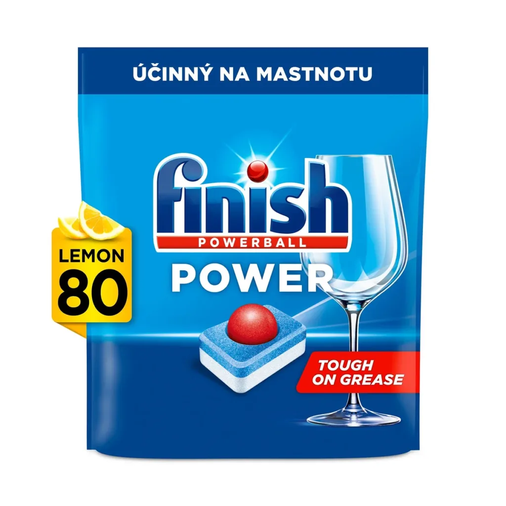 Finish tablety do myčky allin1 max lemon 80ks