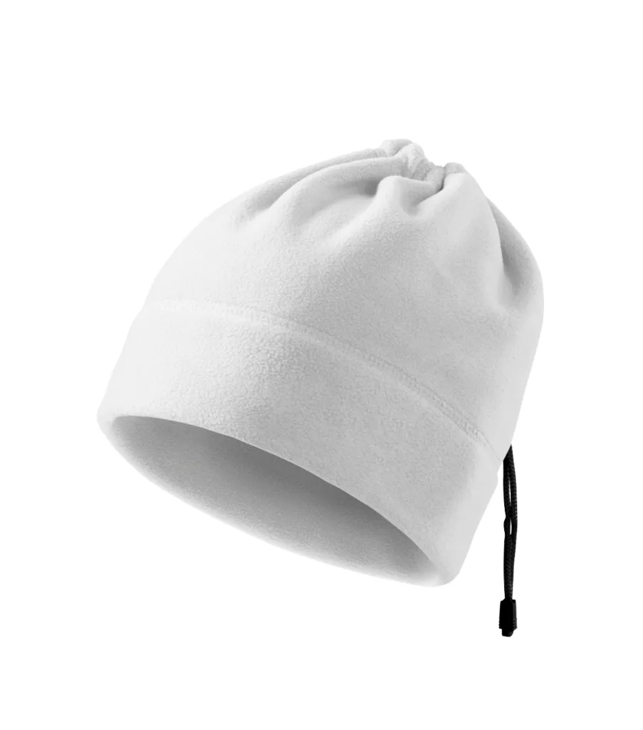 Fleece čepice MALFINI Practic 519, unisex, bílá