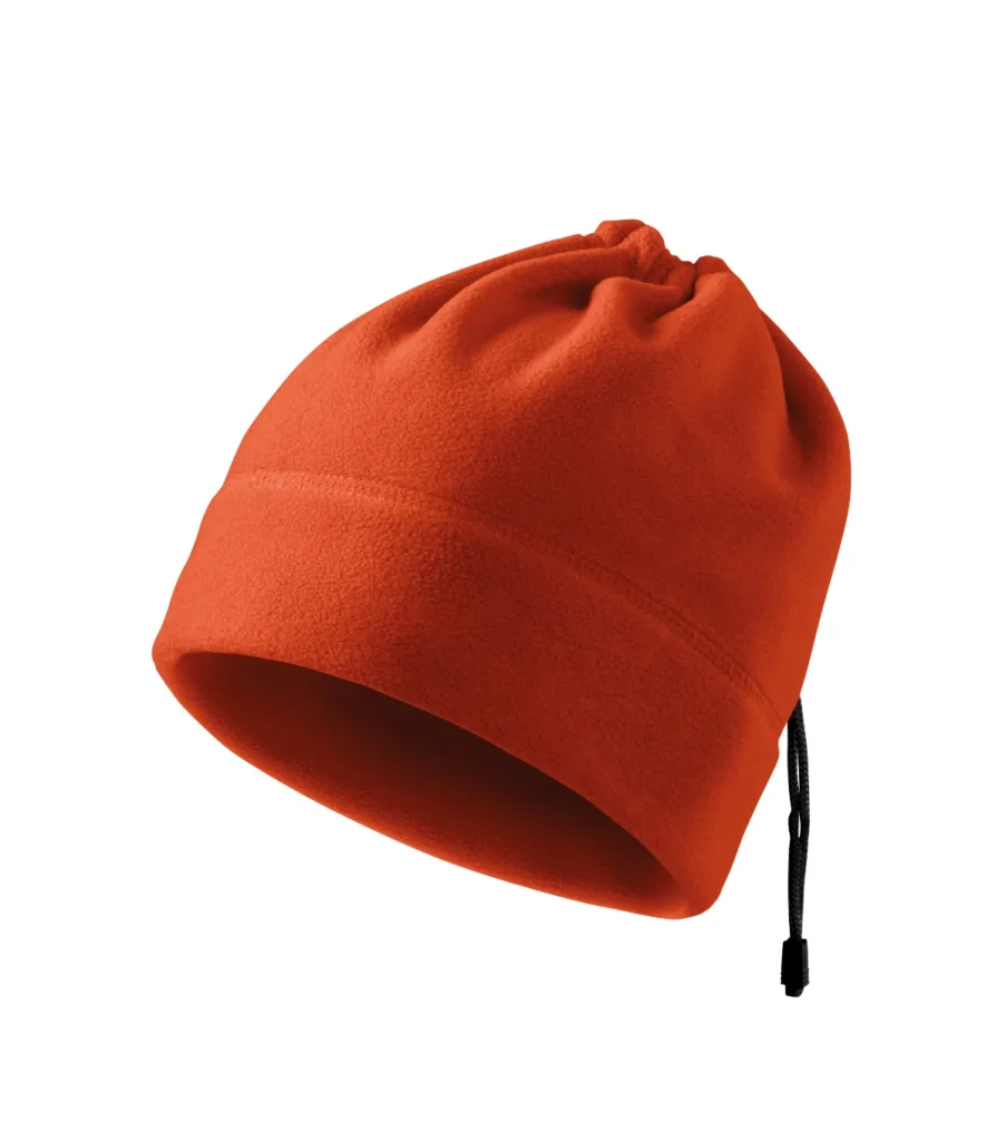 Fleece čepice MALFINI Practic 519, unisex, oranžová