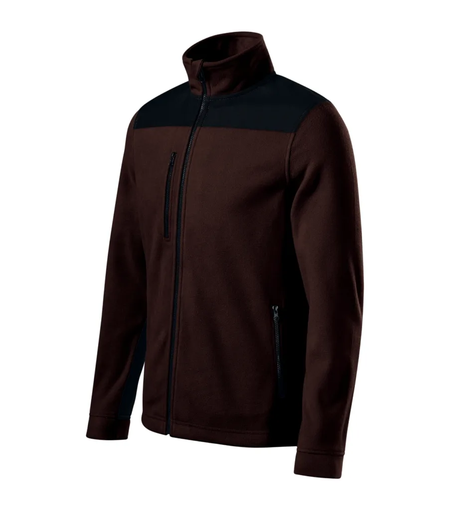 Fleece RIMECK Effect 530, unisex, kávová