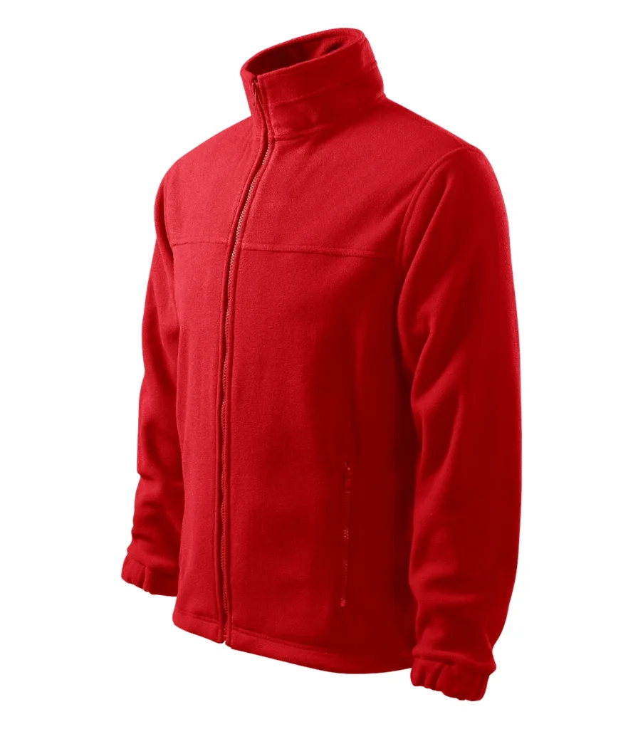 Fleece RIMECK Jacket 501, pánský, červená