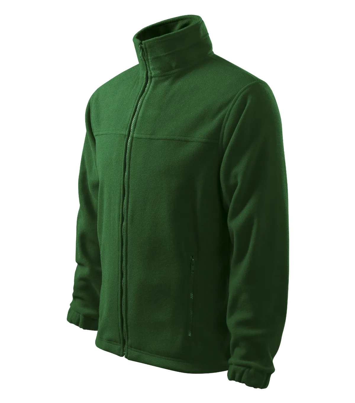 Fleece RIMECK Jacket 501, pánský, lahvově zelená