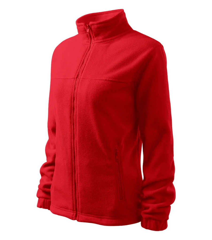 Fleece RIMECK Jacket 504, dámský, červená