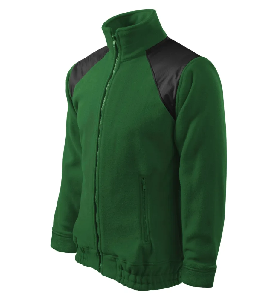 Fleece RIMECK Jacket Hi-Q 506, unisex, lahvově zelená