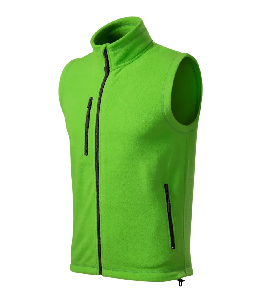 Fleece vesta MALFINI Exit 525, unisex, apple green