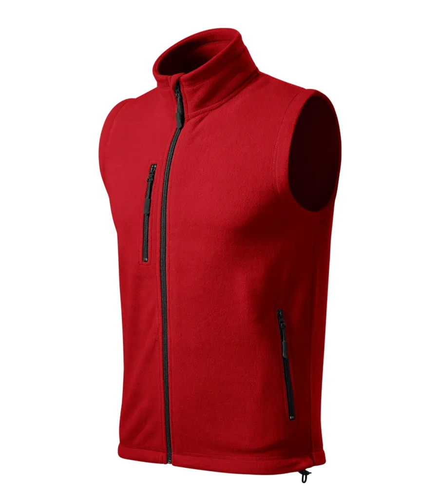 Fleece vesta MALFINI Exit 525, unisex, červená