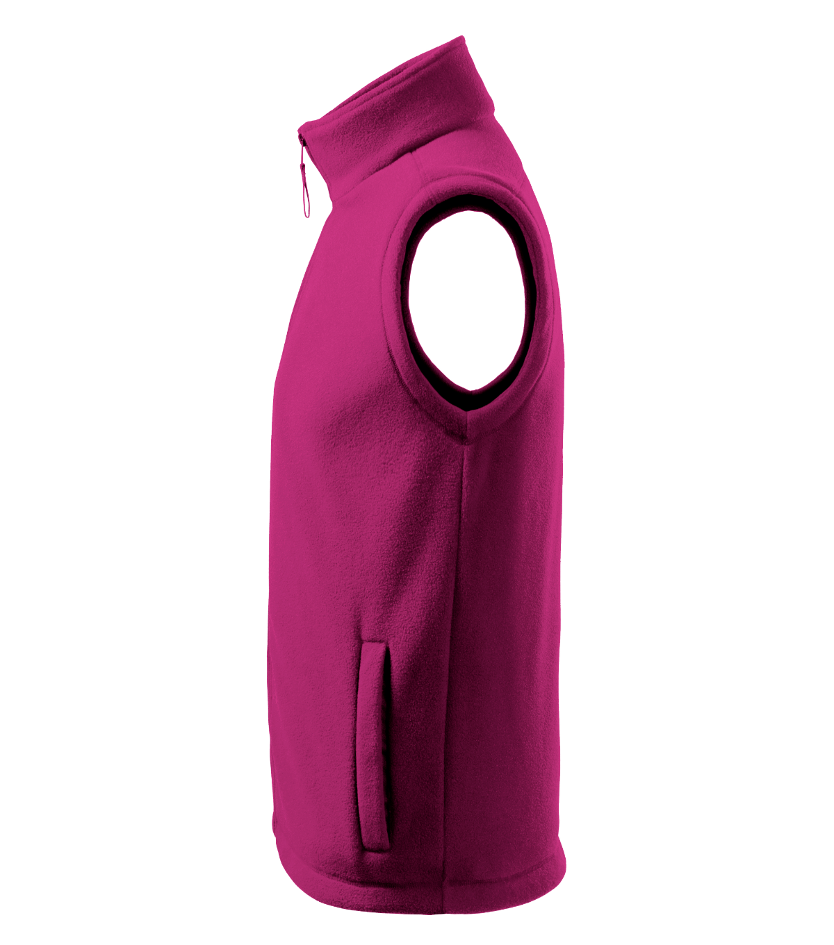 Fleece vesta RIMECK Next 518, unisex, fuchsia red - Obrázek 3